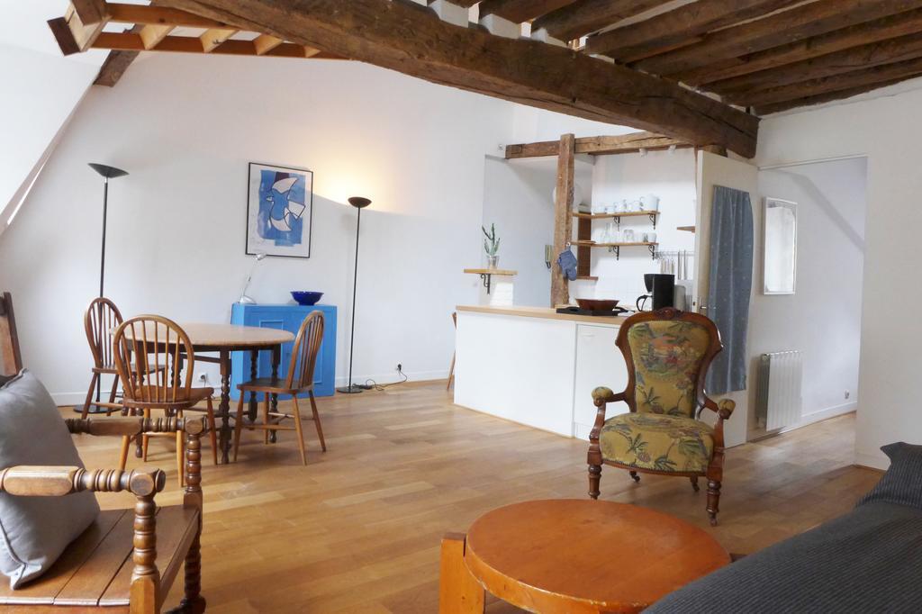 Appartement Le Jardin Du Marais à Paris Chambre photo